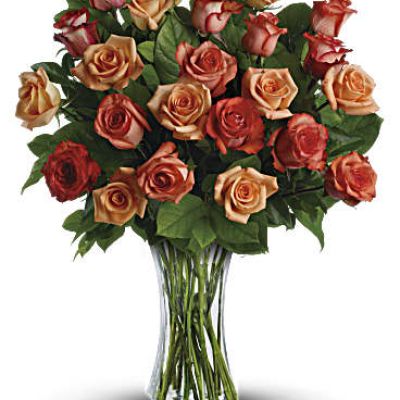 <div id="mark-2" class="m-pdp-tabs-marketing-description">The sun will come out tomorrow, and tomorrow, and tomorrow with this blazing bouquet of orange roses. Orange, light orange and dark orange - gorgeous roses delivered in a sparkling flared glass vase. No doubt about it, this is one hot gift.</div>
 
<div id="desc-2">
<ul>
 	<li>This spectacular bouquet includes orange roses, light orange roses and dark oranges accented with salal.</li>
 	<li>Delivered in a flared glass vase.</li>
</ul>
</div>